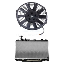 For 2001-2005 Toyota RAV4 Base Sport Utility 4-Door l4 Cooling Fan&Radiator Kit