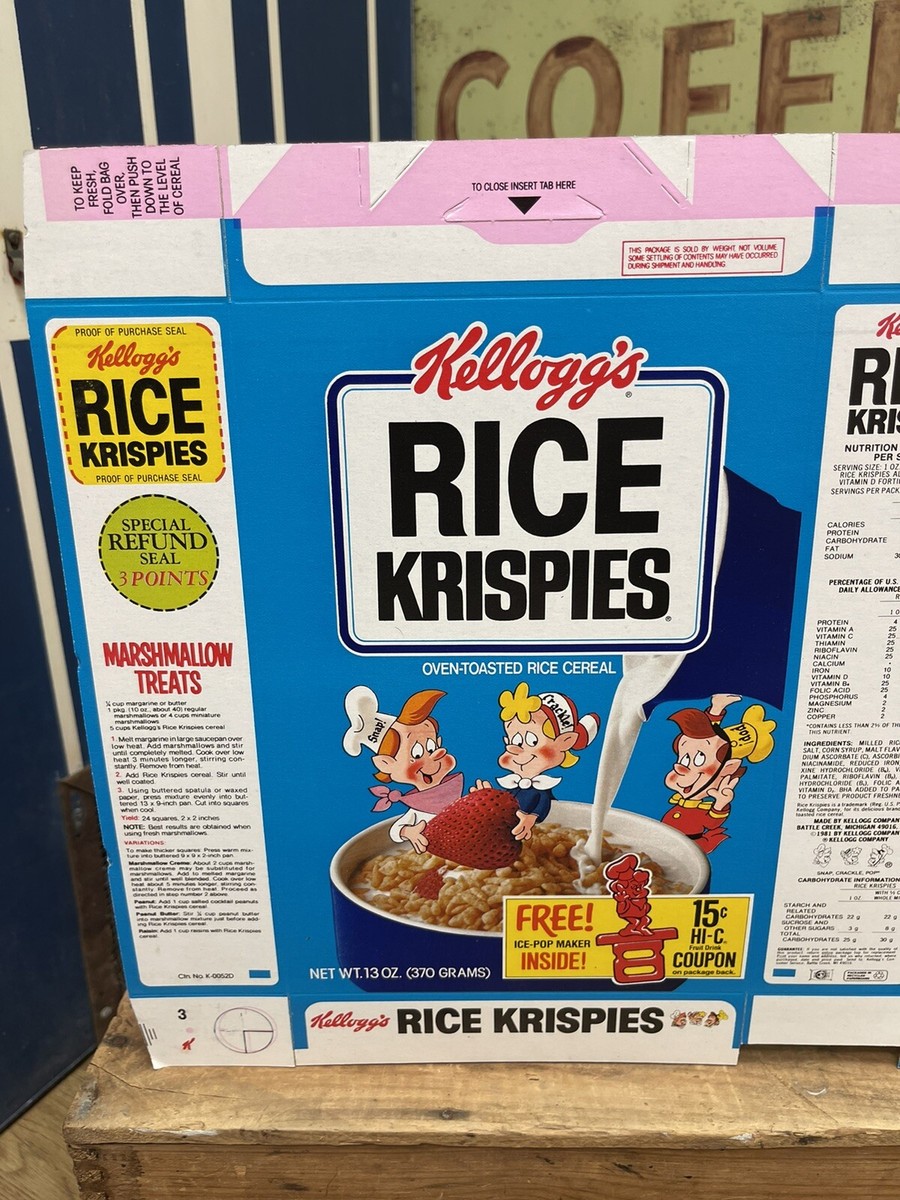 80' Kellogg's RICE KRISPIES Figure ケロッグ 80' Kellogg's RICE KRISPIES Figure ケロッグ 80' Kellogg's