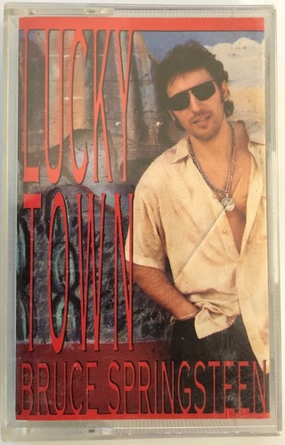 BRUCE SPRINGSTEEN - LUCKY TOWN - CASSETTE TAPE