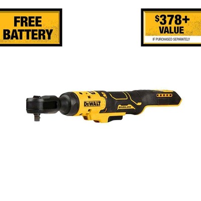 ATOMIC 20V MAX Cordless 3/8 in. Ratchet (Tool Only)