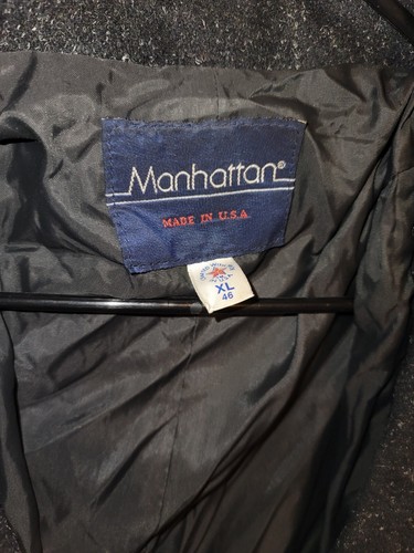 Wool Manhattan Overcoat Mens XL - Picture 2 of 6
