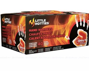 Little Hotties Hand Warmers Up to 8 Hrs Winter Season Bulk Pack 5 to 40 pairs Little Hotties Hand Warmers Up to 8 Hrs Winter Season Bulk Pack 5 to 40 pairs