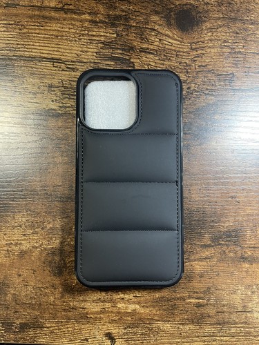 iphone 14 /14 Pro/14 Pro Max Black puffer case - Photo 3 sur 8