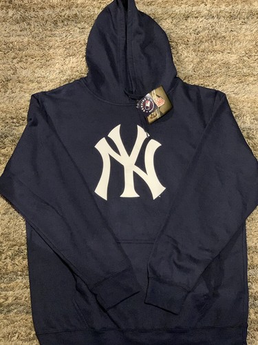 YANKEES HOODIE PULLOVER SWEATSHIRT SIZE 