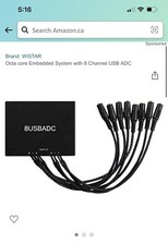  Portable Audio Interface with 8ch AD Converter of Condenser Mic or Line Input
