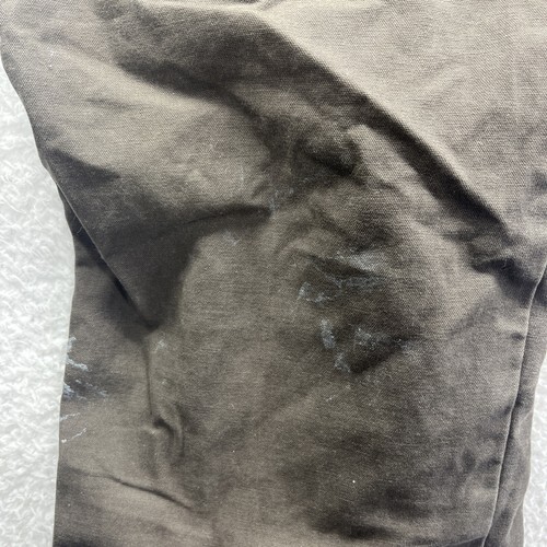 Dickies Pants Mens 34x32 Brown Carpenter Canvas Pocket Relaxed Grunge Thrashed - Picture 12 of 21