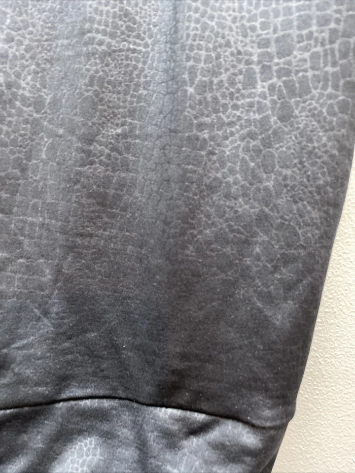 Leggings informales de gamuza suave tiro alto estampado serpiente negro Juniors No Boundaries XXL Foto 2 de 4