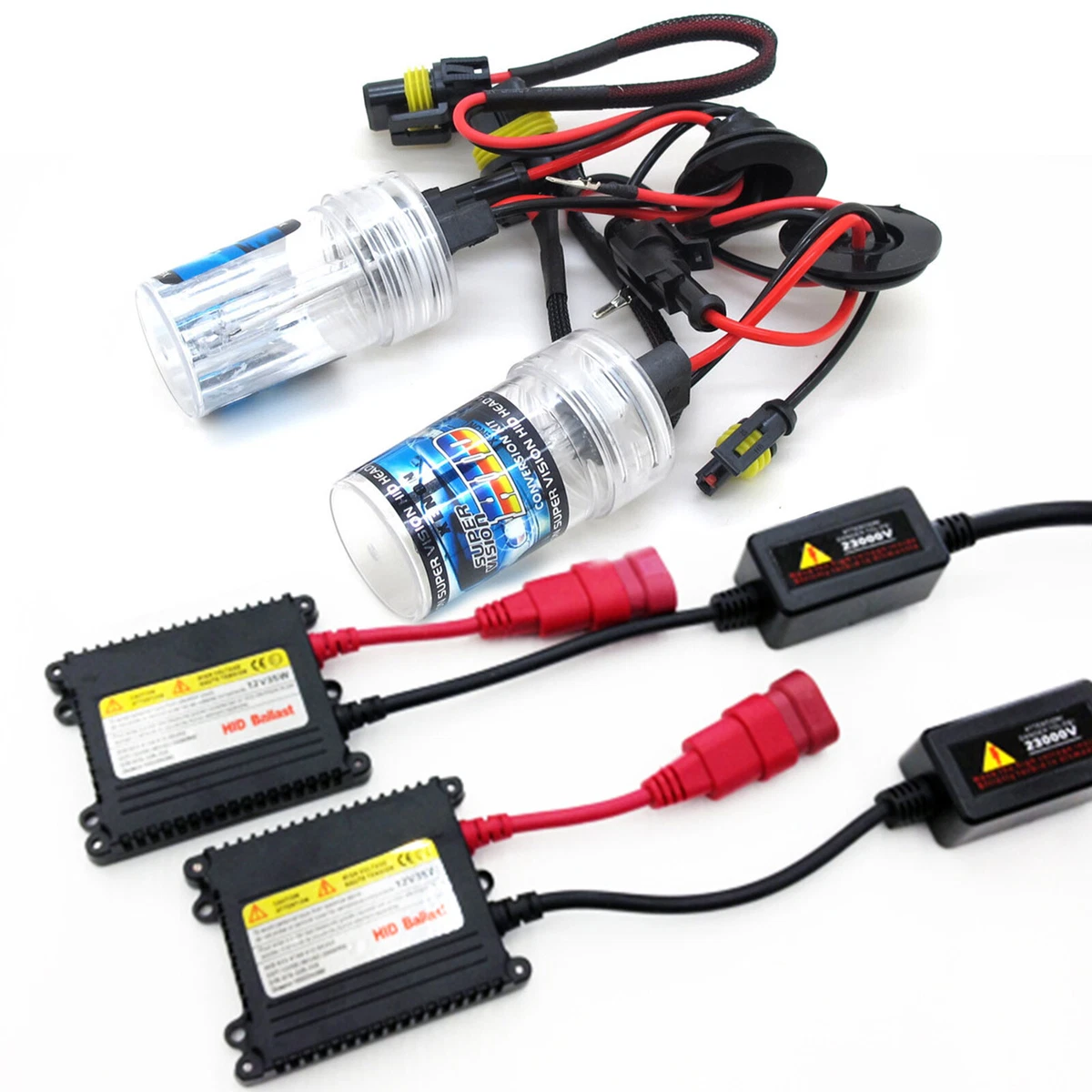 Slim Digital H7 HID Kit [Full Set Fog] Including Adapters and