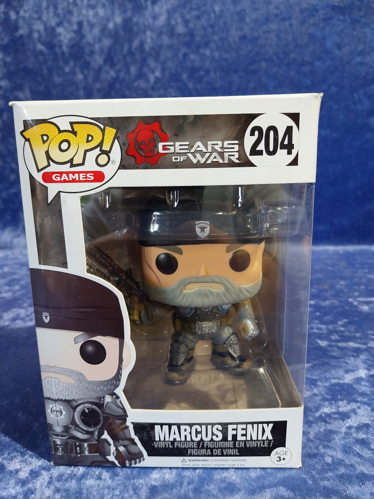 Pop Vinyl Gears Of War Mib 204 Marcus Fenix 2017
