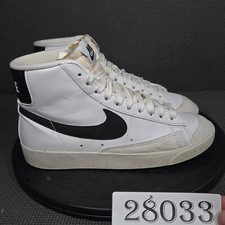 Nike Blazer Mid 77 Next Nature Shoes Womens Sz 6 White Black Trainers Sneakers