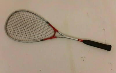 Olympus Titanium ''Neutron Ti'' Squashschläger & Koffer. Red Graphite Fusion Rahmen
