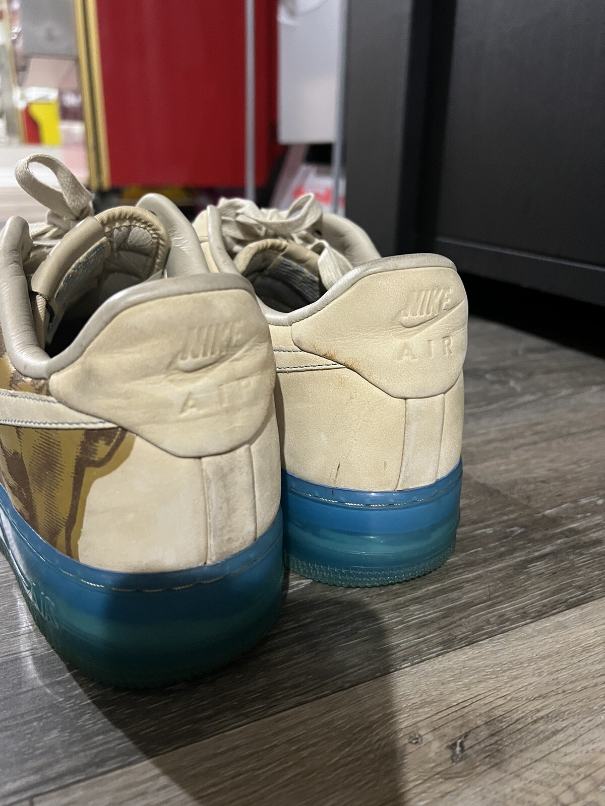 2007 Nike Air Force 1 One Low Premium Supreme Kobe Bryant Size 12 Rare image 7