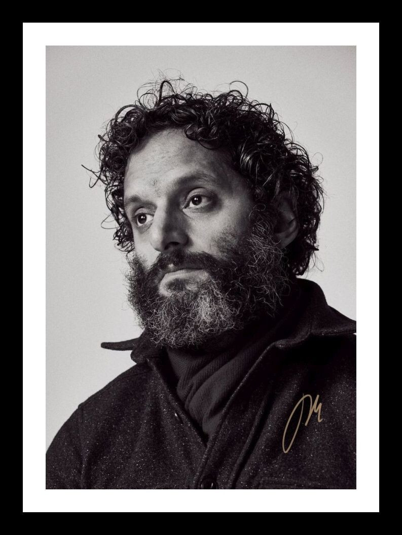 JASON MANTZOUKAS AUTOGRAPHED SIGNED FRAMED PHOTO UK