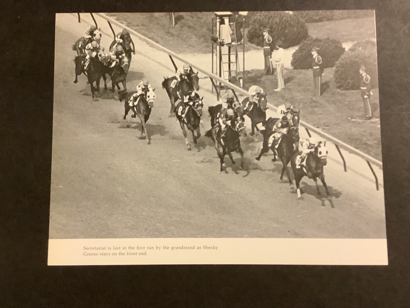 SECRETARIAT 2 PHOTOS LAST TO FIRST Horse Racing 1973 Kentucky Derby