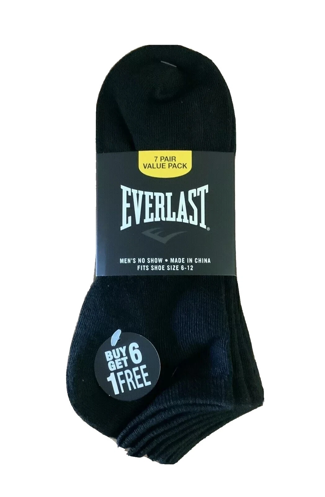 Calcetines de poliéster Everlast para hombres