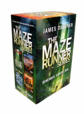 Maze Runner Series (4-Book) by James Dashner (2014, Trade Paperback)