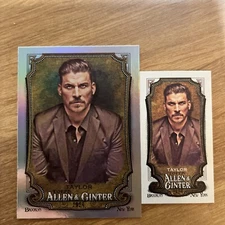 2024 Topps Allen & Ginter Silver Foil & Mini - #210 Jax Taylor - Actor & Model