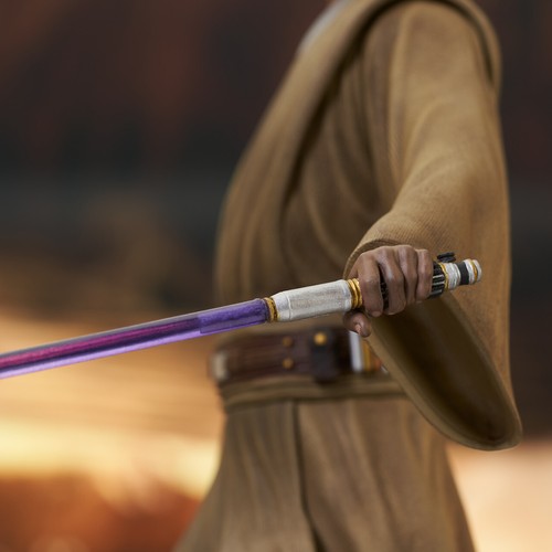 GENTLE GIANT STAR WARS PREMIER COLLECTION AOTC MACE WINDU 1:7 STATUE JANGO NEW - Picture 7 of 12