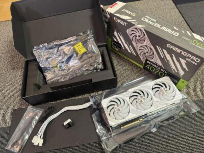 PALIT RTX 4070 Ti SUPER GamingPro White OC Edition 16GB | eBay