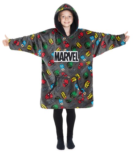Marvel Spiderman Blanket Hoodie For Boys Teens With