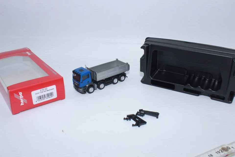 Herpa 313513 Man Tgx GX Lorry Tractor White H0 1:87 New Original Packaging - Image 3 of 4