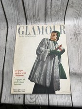 Glamour Magazine December 1943  WW2 Era For the Girl With A Job