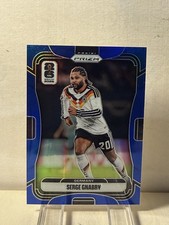 2026 Panini Prizm FIFA World Cup Serge Gnabry Blue Prizm 06/40 #43 Germany