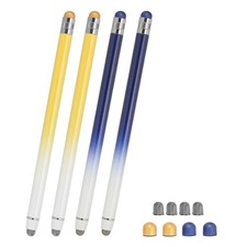 4Pcs Stylus Pens for Touch Screens Universal Capacitive Stylus Blue Yellow 