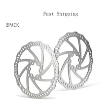 2Pack 180mm Disc Brake Rotor with 6 Bolts for Electric Bicycle Road Bike MTB BMX