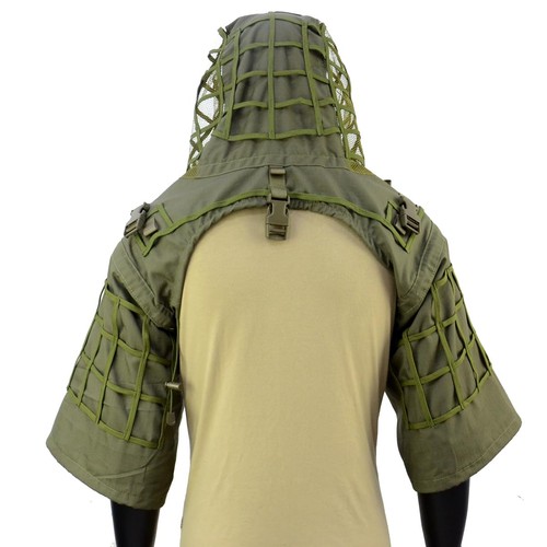 Sniper Ghillie Suit Foundation, Ripstop, Ghillie Viper Hood, Camouflage Snipe... - Picture 9 of 9