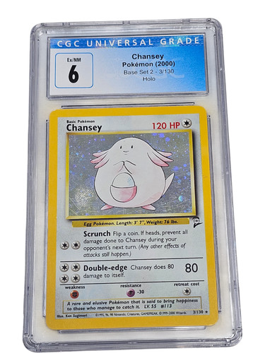 Chansey graded CGC 6 for sale on eBay