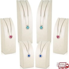 Velvet Necklace Display Stands Set of 6 Jewelry Store Trade Show Exhibition New