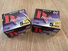 Sony DVM60EX2 60 Min MiniDV Digital Videocassettes Sealed 10 Total