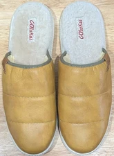 NEW Men's Size 12 Olukai Mua 'Ili Shearling Lined Slip-on Shoes / Slippers 