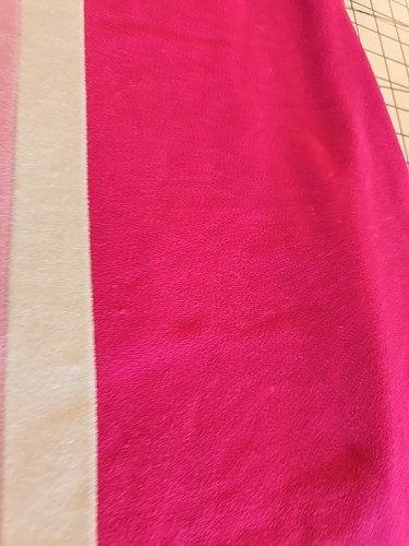 Accappatoio vintage anni 70 Vanity Fair 3/4 zip rosa velluto pile taglia MEDIA casacca MooMoo - Foto 12 di 13