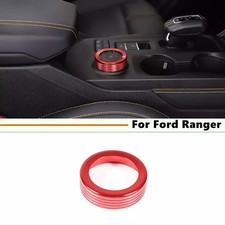Car Drive Mode Knob Cover Trim Ring For Ford Ranger Raptor 23-25 Accessories Red