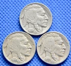 1935-P-D-S - Buffalo Nickels - Very Fine
