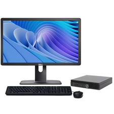Dell Desktop PC i5 8th Hexa-Core up to 32GB RAM 1TB SSD 24" Monitors Windows 11