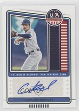 2023 Panini USA Baseball Stars & Stripes Christian Knapczyk (Blue Ink) Auto 12g7