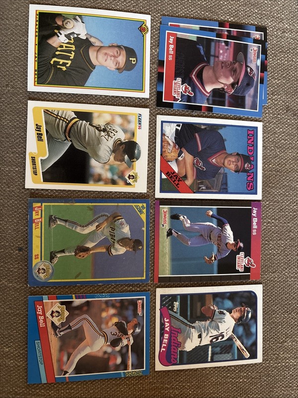 Jay Bell 37 Card Lot - 1988-2000 Includes Rookies And Inserts