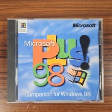 Microsoft Plus 98 Companion For Windows 98 CD Disc Product Key