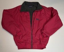 Vintage 90s Patagonia Shelled Synchilla Jacket Womens Large 12 Pink Made in USA