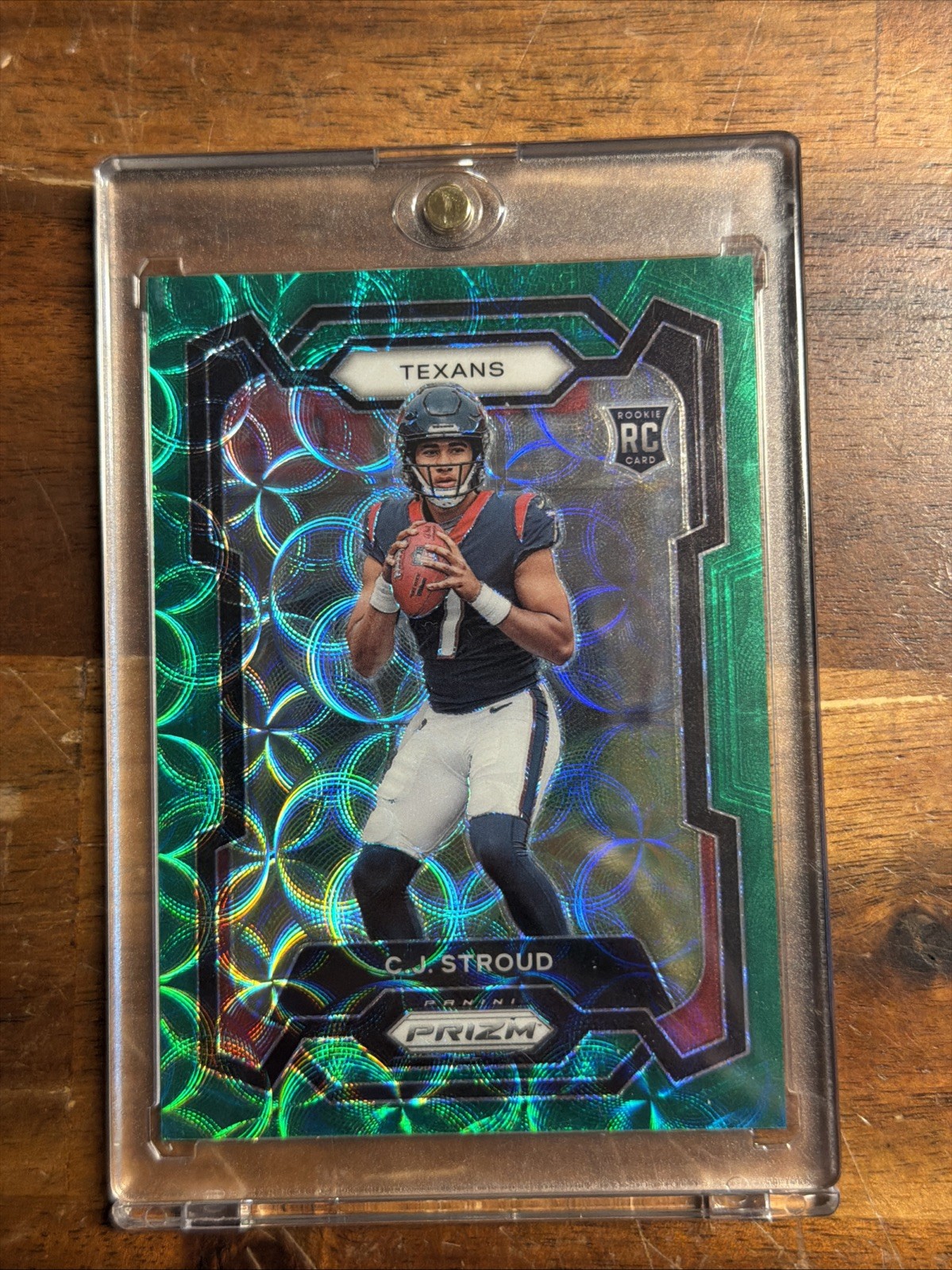 2023 Panini Prizm CJ STROUD #339 Green Scope /75 RC SP TEXANS 💥🔥