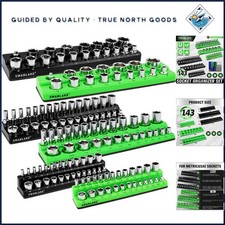 Durable Magnetic Socket Organizer With Clear Labels For Easy Identification Durable Magnetic Socket Organizer With Clear Labels For Easy Identification