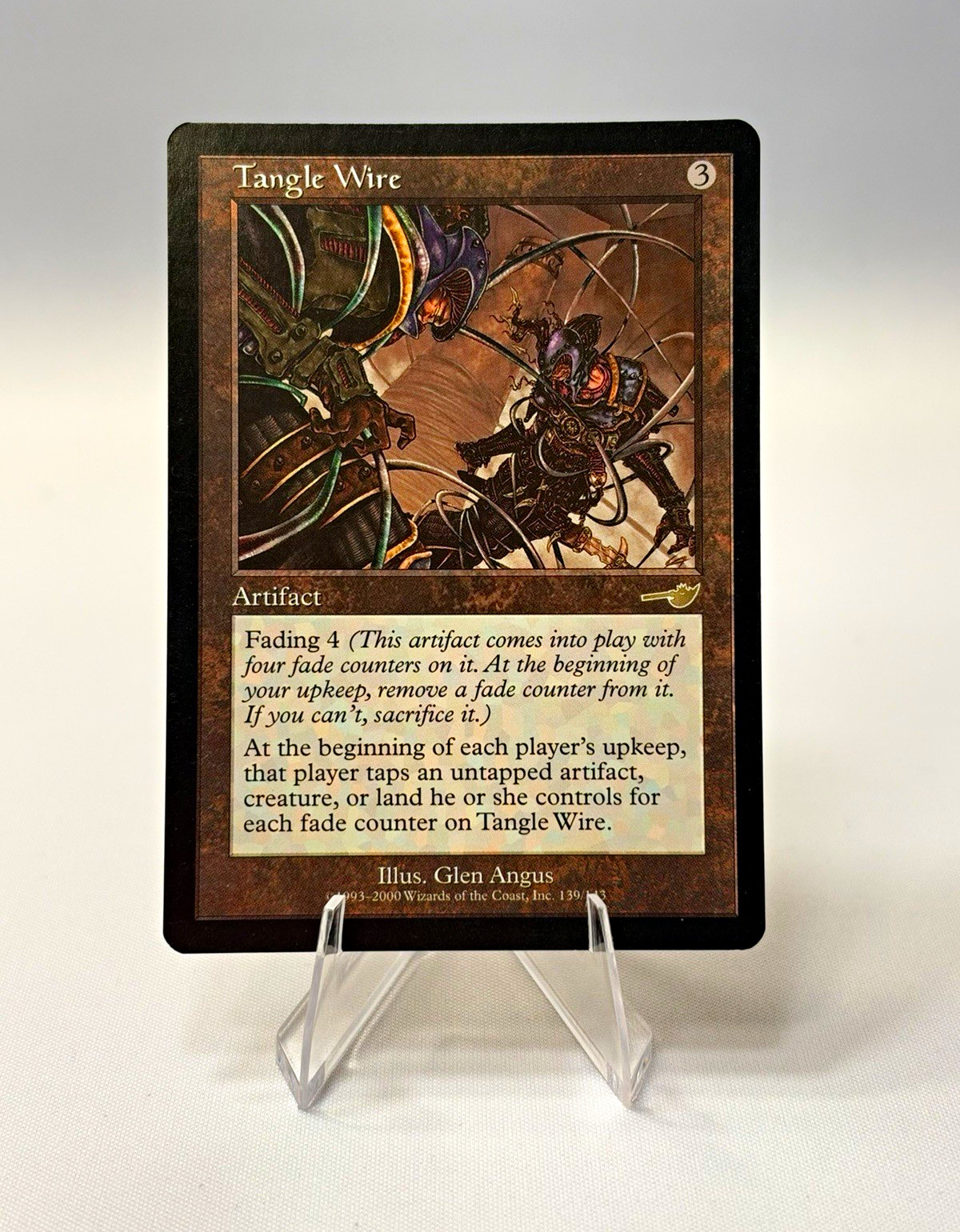 Magic the Gathering Wizards of the Coast MTG Tangle Wire Nemesis Rare #139 NM