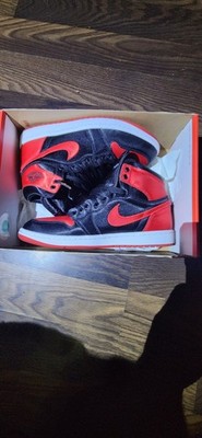 Nike Air Jordan 1 Retro High OG Satin Bred Black/Red/White FD4810-061