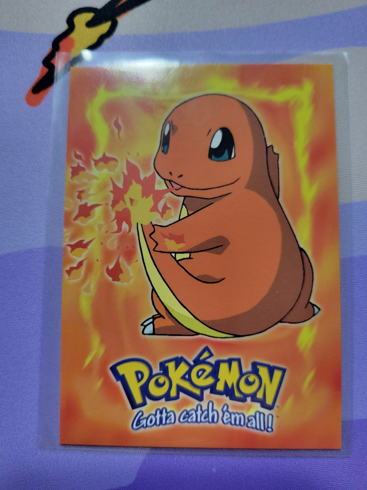 Pokemon Card - Charmander #04 E4 - Pokemon the First Movie - Topps