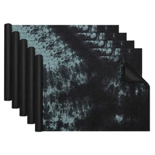 5 Sheets Gift Wrapping Paper, 22.8" x 15.7" Stone Textured Paper, Dark Blue