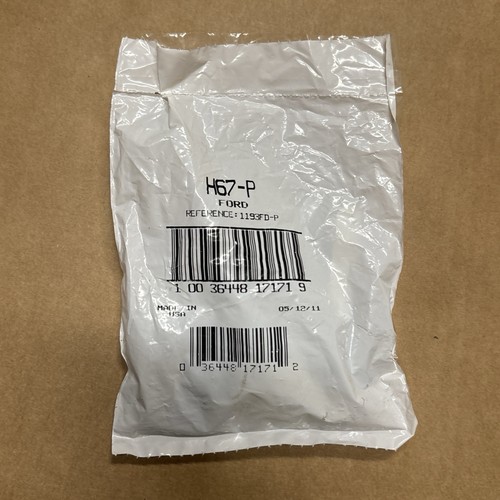 5x Ilco H67-P / 1193fd-P Key Blanks Ford Mark Nickel Plated Blank New ...