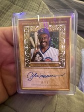 2025 Topps Gilded Collection - Gold Framed Hall of Famer Autographs Andre Dawson